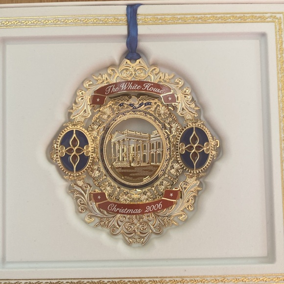 5 White House Historical Christmas Ornaments very good condition with bo… - Picture 13 of 16